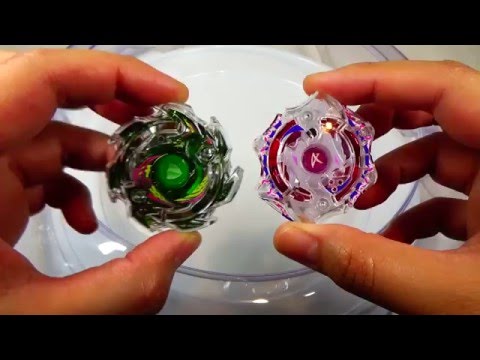 Beyblade Burst Custom Combo Battle: Wyvern Armed Defense VS Spriggan Heavy Accel ベイブレードバースト