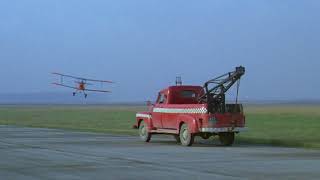 "Les Aventuriers" airplane & pickup (Music by Francois de Roubaix)