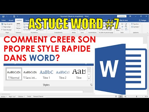 Comment reproduire la mise en forme d'un texte à l'autre en utilisant un style rapide crée ?