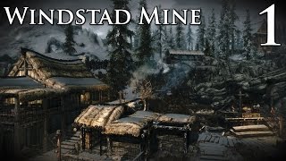 preview picture of video 'Skyrim Mods: Windstad Mine - Part 1'