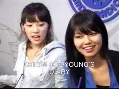 081025 SNSD SOOYOUNG'S DIARY