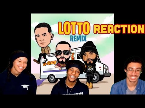 Joyner Lucas, Yandel & G-Eazy - Lotto (Remix) REACTION