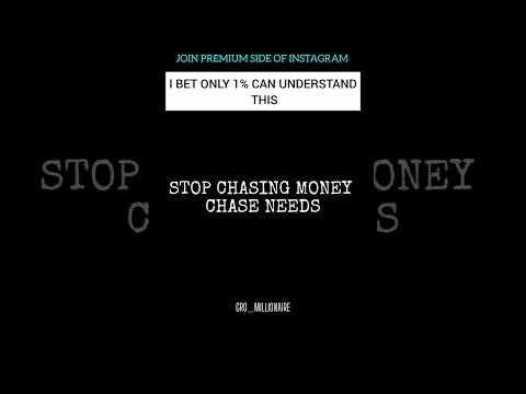 Stop chasing 💰, start solving needs! 🚀 #MindsetShift #BusinessGrowth #WealthMindset #GroMillionaire