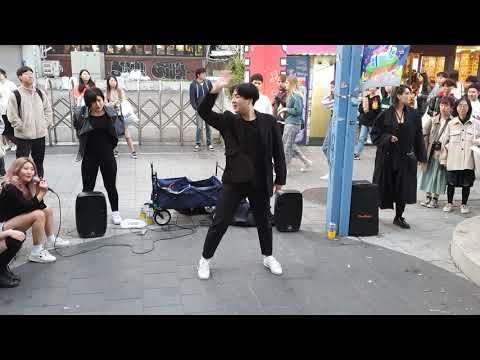 혼성댄스팀 디엠(DIEM-최현규(ChoiHyunKyu))/ BOOMBAYAH(붐바야)-BLACKPINK(블랙핑크) 20191027 홍대버스킹 COVER DANCE