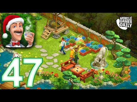 GARDENSCAPES NEW ACRES STORY Walkthrough Gameplay Part 47 - Day 33 (iOS Android)