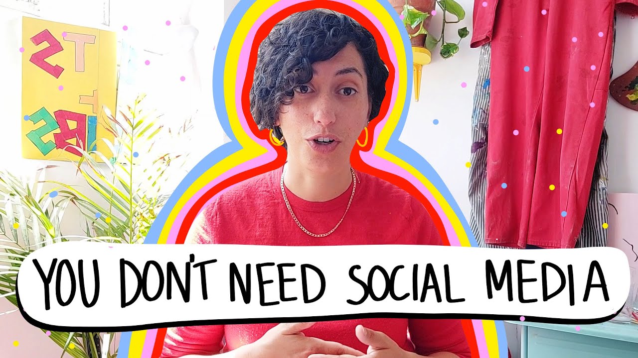 CREATE A CAREER WITHOUT SOCIAL MEDIA * FULL TIME ARTIST SMALL SOCIAL MEDIA FOLLOWING *