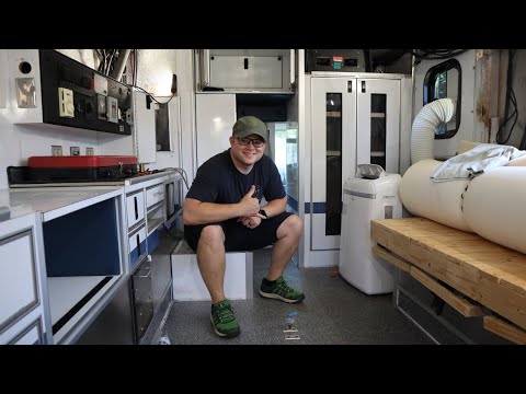 Building An Off-Grid Ambulance Camper! **HELP US**