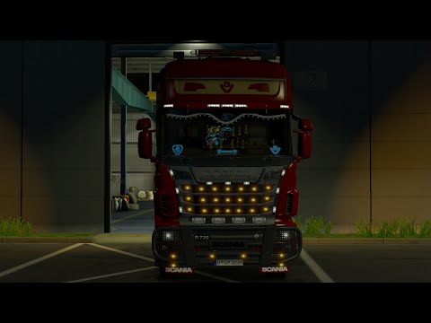 ETS2 Euro Truck Simulator 2 Scania R & Streamline DLC Tuning Pack