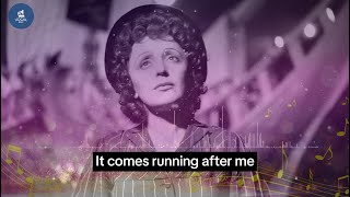 Edith Piaf - Padam padam Lyrics with English Subtitles