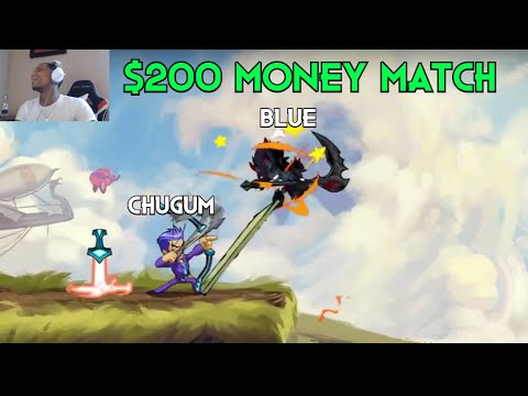 AyoBlue vs Chugum - $200 Money Match - 2022 - Handicapped - NA - Brawlhalla Show Match #250