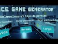 Watch Space Game Generator (Demo TFM U-tad)