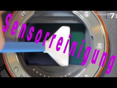 Sensor Reinigung - Sony Alpha A7 Mark III - Das erste Mal