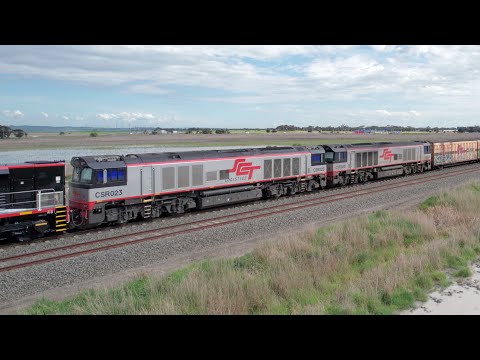 SCT 1PM9 Six Diesel Locomotives With Mixed Freight & Steel Train (7/9/2022) - PoathTV Railways