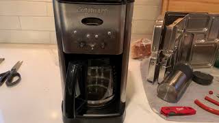 Fixing Cuisinart DCC-1200 Coffeemaker