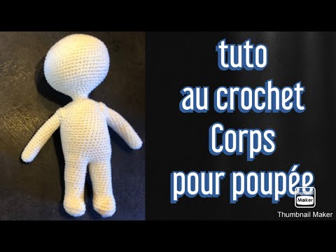 tuto corps pour poupée au crochet