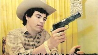 Carta De Luto Lyrics - Chalino Sanchez