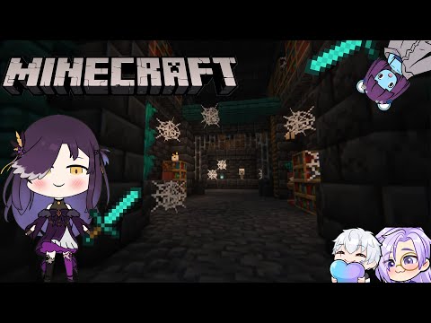Allatou Nyx - [COLLAB] [MINECRAFT - ALL OF FABRIC 7]  Spooky Adventure Time with Lucien, Hikaru, and Bluebeary!