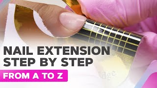 Gel Nail Extension for Beginners | Step by Step Nail Sculpting Tutorial