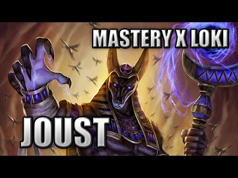 Anubis Damage Build "Against the Mastery X Loki" - Joust, SMITE Season 3