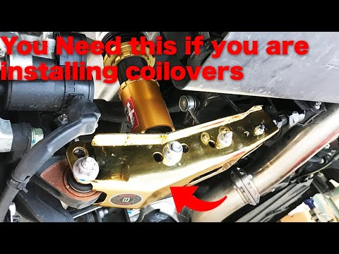 You need to Install this if you are installing Coilovers on the WRX || Blox Lower Control Arms