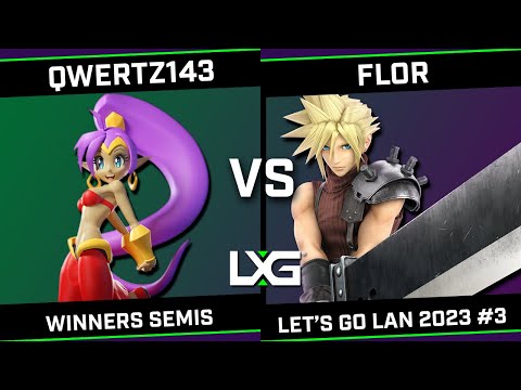 qwertz143 (Mii Gunner) vs FLOR (Cloud) - LXG Let's Go LAN 2023 #3