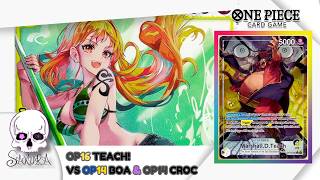 OP16 format - OP16 Blackbeard - Vs OP14Boa & op14 Crocodile! One Piece TCG