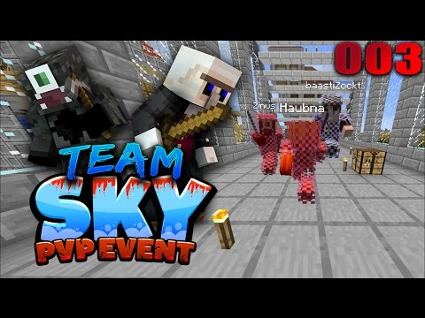 DAS ERSTE TEAM EVENT | MINECRAFT SKY PVP #3