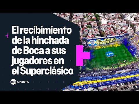 ESPECTACULAR RECIBIMIENTO EN LA BOMBONERA 💥