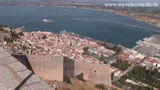 preview picture of video 'Nafplio, Palamidi, Peloponnese - Greece HD Travel Channel'
