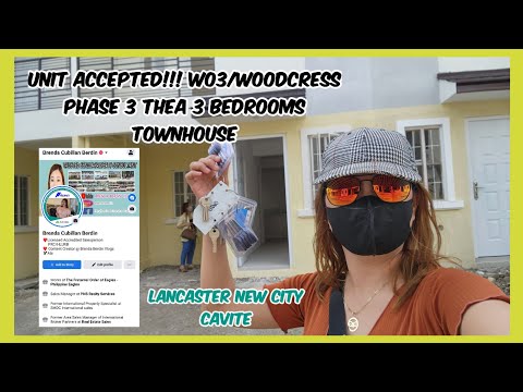 UNIT ACCEPTED!!! W03/Woodcress Phase 3 /Thea 3 Bedrooms Townhouse @ LANCASTER NEW CITY CAVITE