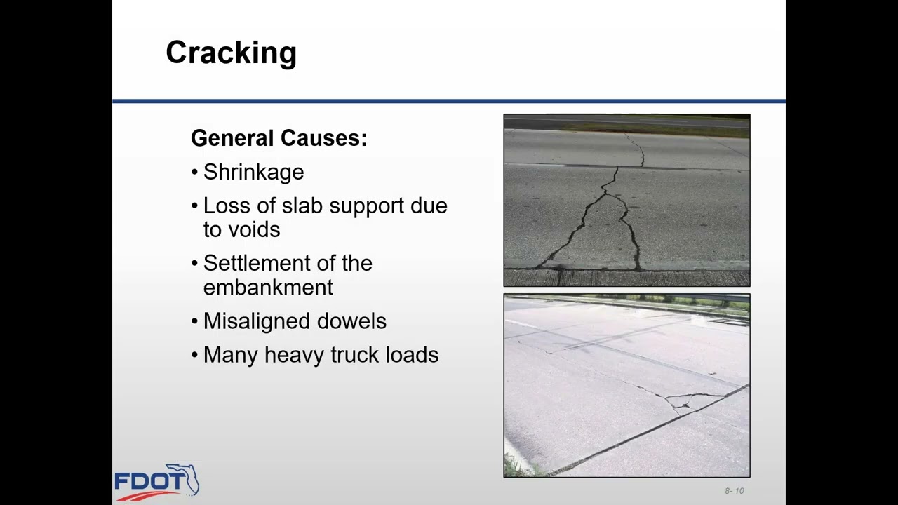 Module 8: Rigid Pavement Distresses