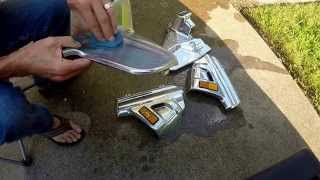 Restoring Chrome Coated Plastic Trim Quickly and Easily