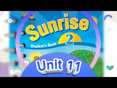 خوێندنی زمانی ئینگلیزی | sunrise 2 | unit 11 | afarin kids