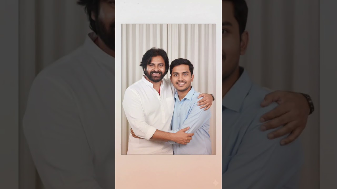 I asked AI to capture a side hug with my childhood hero #ai #gemini #shorts viral instagram trends