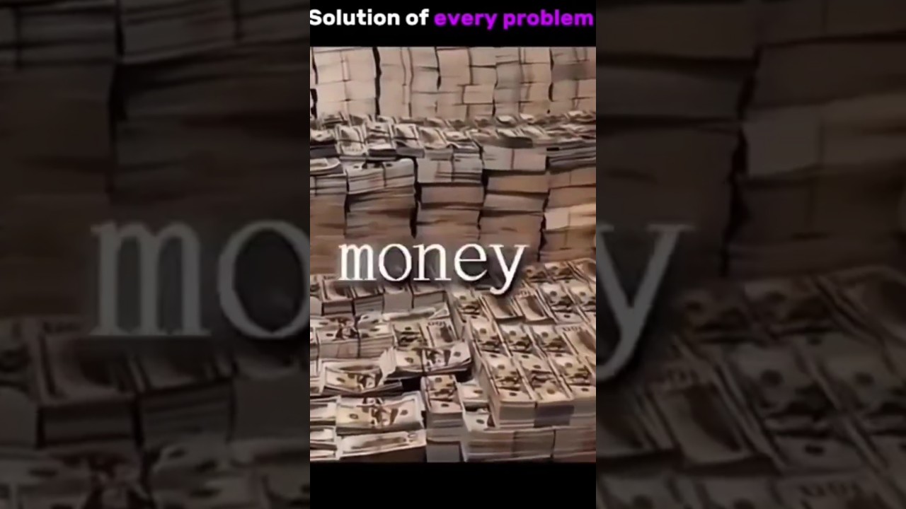 Money Mindset 💰 | Solution ofEvery Problem! 😎🔥#shorts #viral