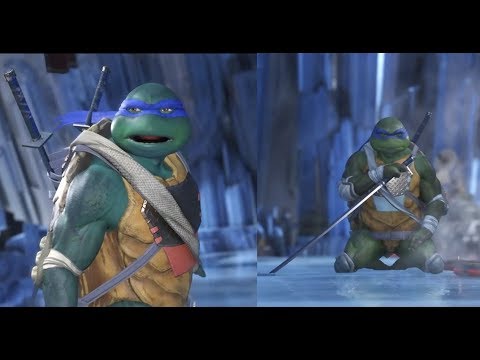 Injustice 2 -  Leonardo vs. Leonardo (Ninja Turtles) (Interactions/Dialogues)