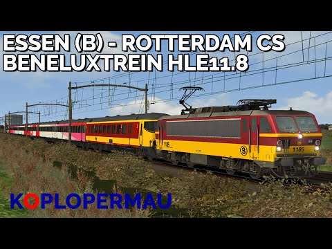 Train Simulator 2022: NMBS HLE11.8 van Essen (B) naar Rotterdam Centraal met Beneluxtrein!