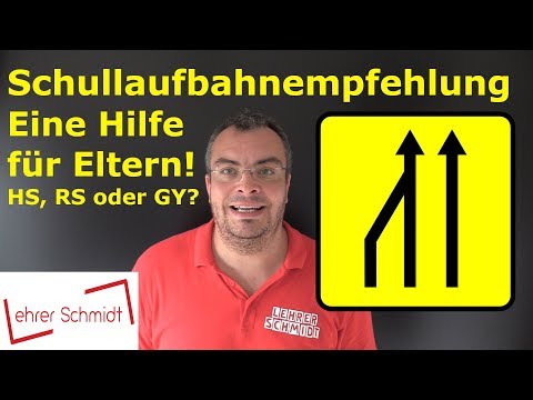 Gymnasium oder Realschule? Eine kleine Entscheidungshilfe