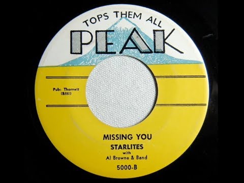 The Starlights - Missing You 1957