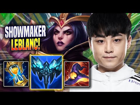 SHOWMAKER IS A GOD WITH LEBLANC! - DK ShowMaker Plays Leblanc MID vs Akali! | Season 2022