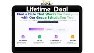 EventDatePicker Lifetime Deal - Create Unlimited Date Polls Tool in 2026