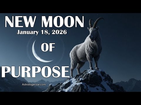 New Moon of Purpose!!  Possible Chaos!!! Astrologer Joseph P. Anthony