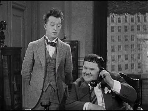 92. Dick & Doof - Die Dame auf der Schulter 720 p HD Restauriert by Jakopo und Laurel & Hardy TV