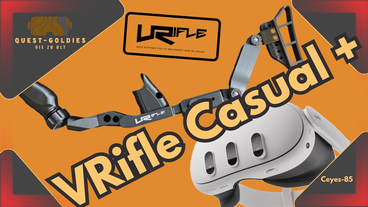Video-Vorschau: VRifle Casual+ in neuer, verbesserter Version von Quest-Goldies