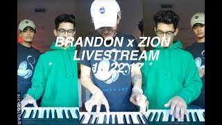 brandon arreaga x zion kuwonu • livestream | 10.22.17