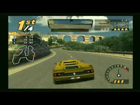 Need for Speed: Hot Pursuit 2, 8Laps Ancient Ruins - Ferrari F50