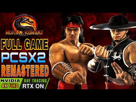 Mortal Kombat Shaolin Monks Full Gameplay Walkthrough 4K 60FPS (LIU KANG) PC / PS2 || PCSX2 PS5 PRO