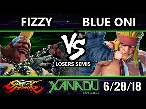 F@X 256 SFV - Fizzy (Birdie) Vs. Blue Oni (Alex) - Street Fighter V Losers Semis