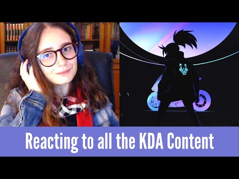 Reacting to all the KDA content⭐