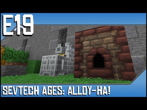 Sevtech Ages-Alloy-Ha!-Ep19-Modded Minecraft-Garden Trowel, Bronze, and Throwable Torches
